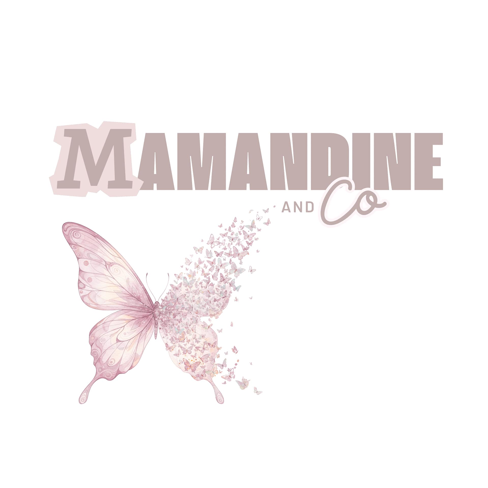 Logo Mamandine And Co, ateliers créatifs et supports éducatifs pour enfants