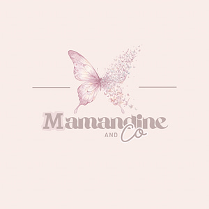 Logo Mamandine And Co, ateliers créatifs et supports éducatifs pour enfants